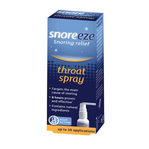 Snoreeze Snoring Prevention Throat Spray Ml Health And Care