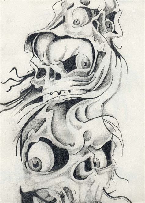 Skulls Skull Sleeve Tattoos Skull Art Tattoo Skulls Drawing