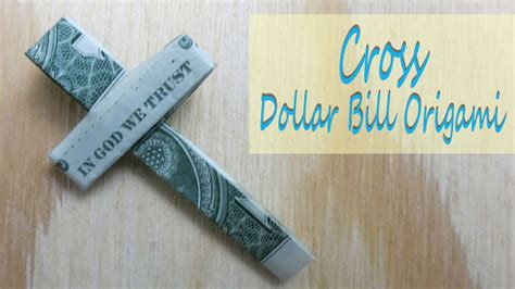 7easy Origami Cross Dollar Bill Second Camp