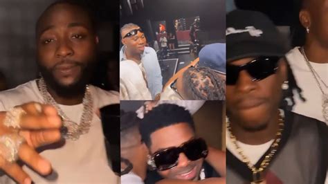 Davido Fireboy Dml Zlatan Skiibii And Others Partying After Mayorkun