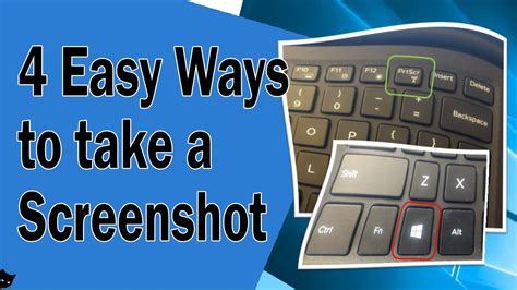 How To Take Screenshots In Windows 10 Easy Steps
