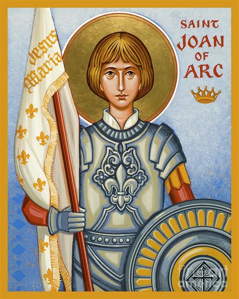 St Joan Of Arc Jcjor Painting By Joan Cole Pixels