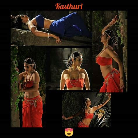 Kasthuri Shankar Latest Hot Photos Clevage Navel Wet Saree Open Blouse Indian Filmy Actress