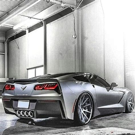 Muscle Cars Only Some Sweet Looking Concave Wheels On This C7 Corvette