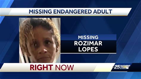 Palm Beach County Sheriff's Office is searching for a missing and