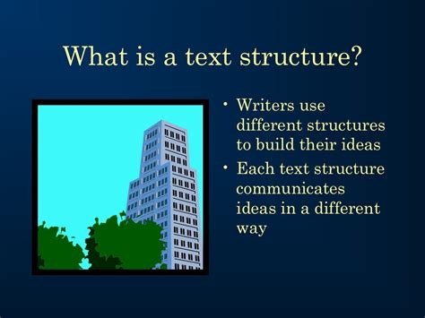 Understanding Text Structure Powerpoint