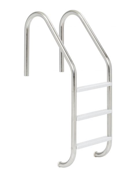 3 Step Polished Stainless Steel Swimming Pool Ladder For Inground Pools