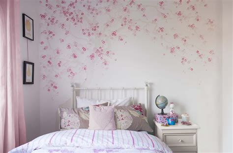 Cherry Blossom Girls Bedroom Projects Diane Hill Hand Painted