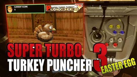 Doom 4 | MINI-GAME Super Turbo Turkey Puncher 3 Easter Egg (Turkey