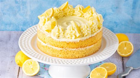 Easy Lemon Cake All In One Lemon Sponge Recipe Cart