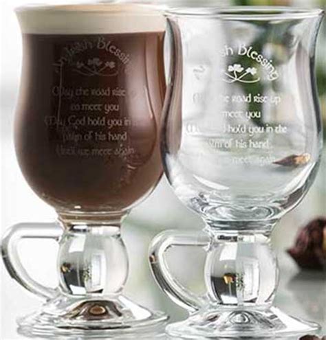 irish coffee glasses blessing galway crystal