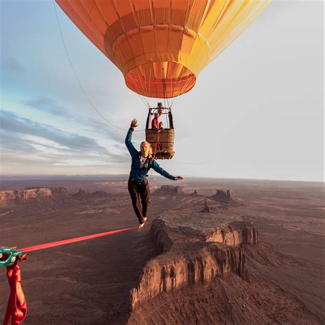 Utah Senator Pilots Hot Air Balloon Over Monument Valley