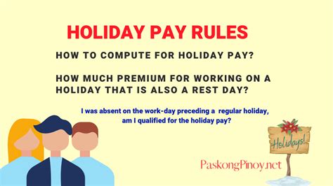 Special Working Holiday Pay Holiday Pay Changes Come Into Effect In