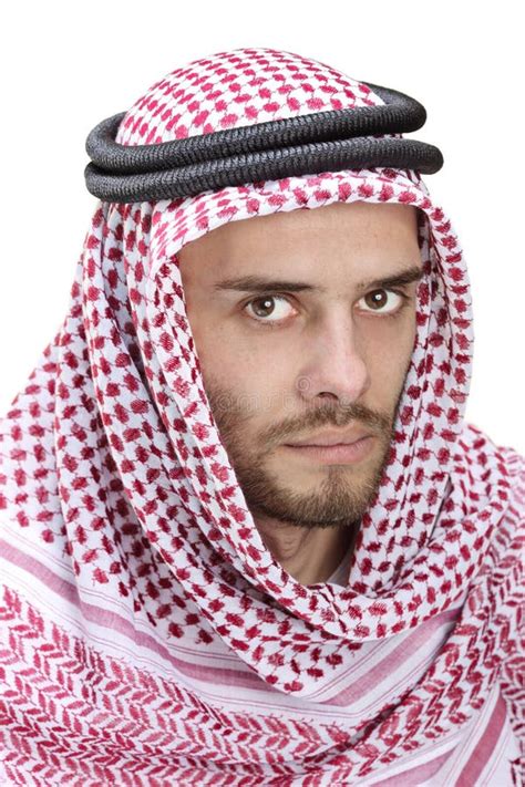 Arabic Muslim Man With Beard Portrait Stock Photo Image Of Middle
