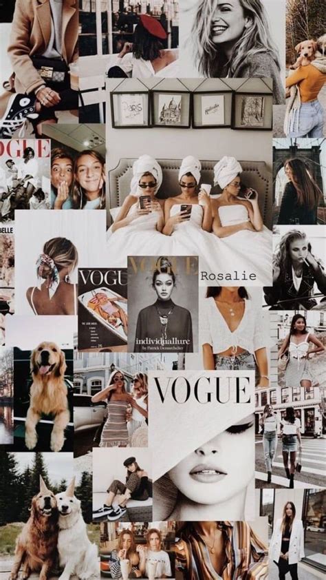 Aesthetic Collage Wallpaper Vogue Fashion World 2020 2021 Goukko Com