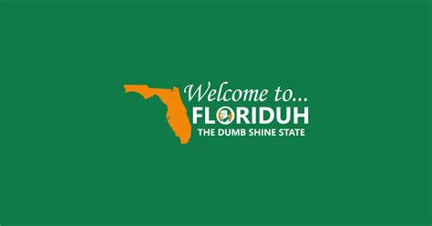 Floriduh The Dumb Shine State Florida Coronavirus Sticker Teepublic
