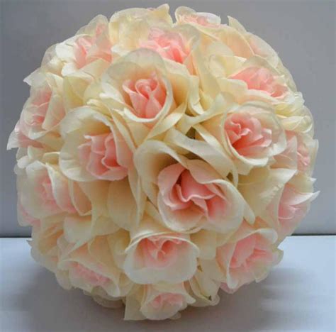 Maybe you would like to learn more about one of these? Silk Rose Pomander Flower Ball Bridal Wedding Decor Favor ...
