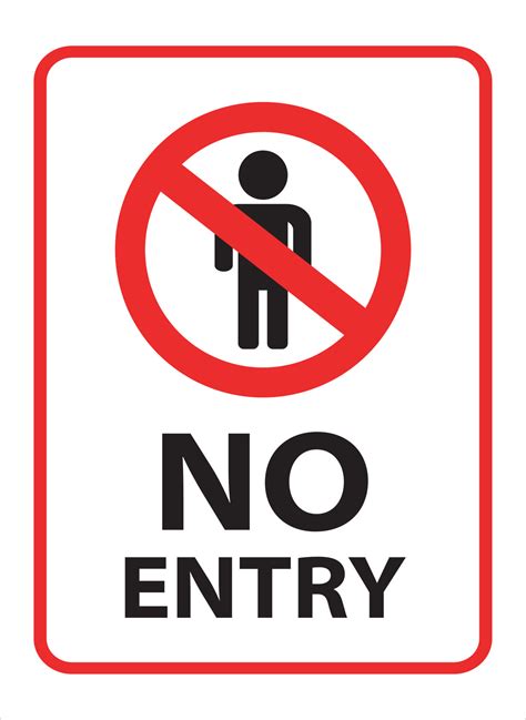 This Free Clip Arts Design Of Sign No Entry No Entry Clipart Images