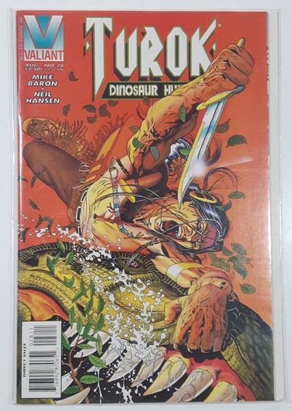 July 1995 Acclaim Comics Valiant Turok Dinosaur Hunter 26 Comic Book