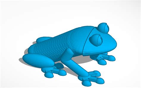 3d Design Frog Tinkercad