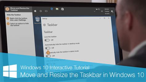 Move And Resize The Taskbar In Windows 10 Customguide