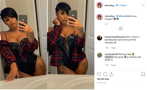 Sis Act Like She Never Had A Man Alexis Skyy Hits Back After Being Trashed For Forcing New