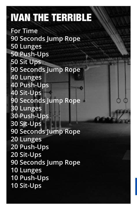 10 Wod Ideas Crossfit Workouts At Home Workouts Hiit Workout