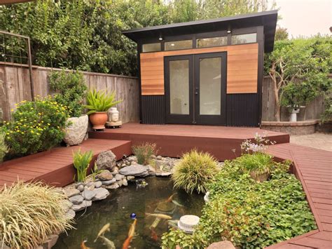 8x12 Signature Series Zen Shed Midcentury Shed Sacramento By