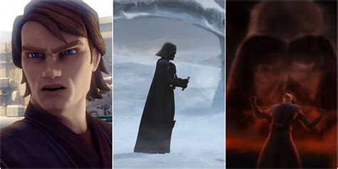 Star Wars 10 Times Clone Wars Foreshadowed Anakins Fall To The Dark Side