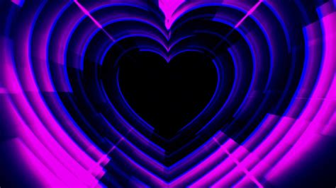 Abstract Heart Shape Djvj Motion Animated Background Free Video