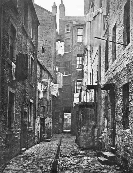 Print Of Glasgow Scotland Slum A Close Alley Off High Street