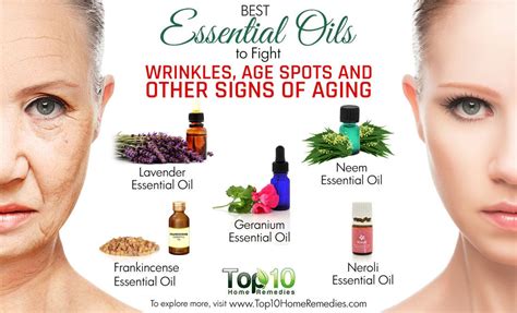 10 Best Essential Oils To Fight Wrinkles Age Spots And