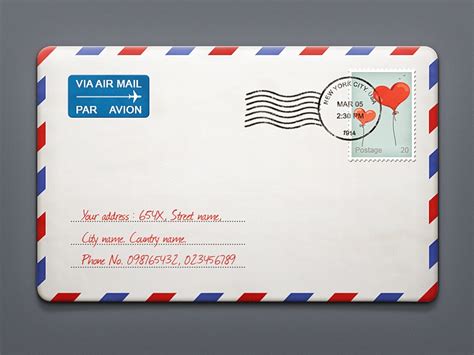 Mail Envelope By Graphicsoulz On Dribbble