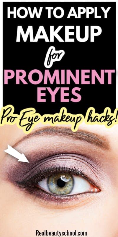 How To Do Makeup For Prominent Eyes Guide Tips Real Beauty School