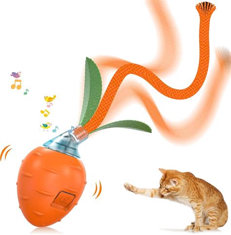 Iokheira Interactive Cat Toy 3 Working Modes Irregular Motion Trajectory Cat Toys Motion