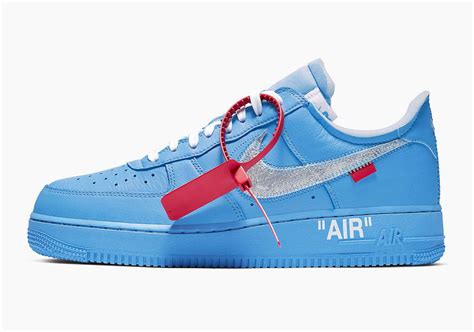 Off White Nike Air Force 1 Low Mca Blue Release Date Sbd