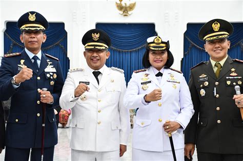 Komandan Lanal Bandung Hadiri Pelantikan Walikota Bandung Sisa Masa Jabatan Tahun