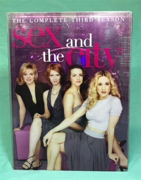 Sex And The City The Complete Third Season Dvd 2002 3 Disc Set