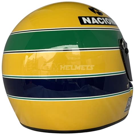 Ayrton Senna 1988 World Champion F1 Replica Helmet Full Size Cm Helmets