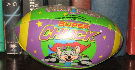 Percys Fast Food Toy Stories Super Chuck Ball Chucke E Cheese