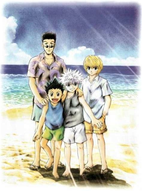 Gon Killua Kurapika Leorio Hunter X Hunter Pinterest Anime Manga