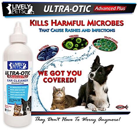 Lively Pets Ultra Otic Advanced Plus Best Dog Ear Infection Treatment