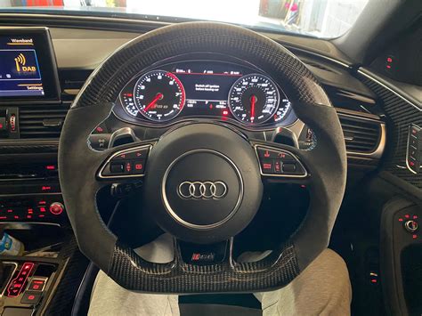 Audi A5 S5 Rs5 B85 Carbon Fibre Custom Steering Wheel 2011 201