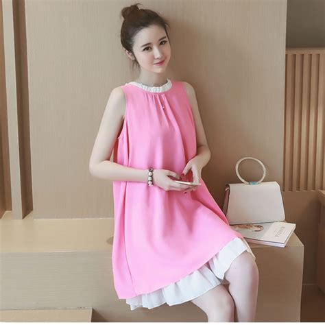 Cute Maternity Clothes Fashion New Summer Chiffon Vest Clothing For