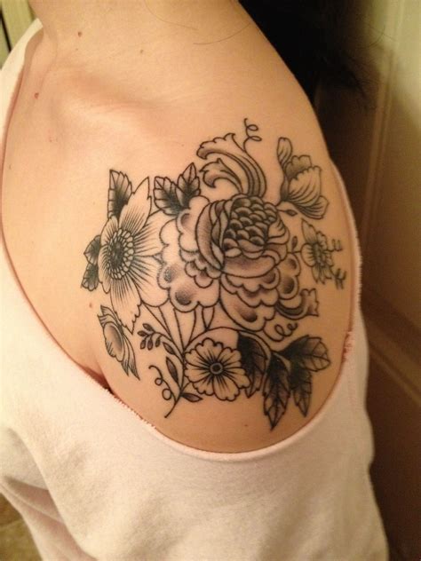 Pin By Marissa Oplotnik On Tattoos Shoulder Tattoo Flower Tattoo Shoulder Shoulder Tattoos