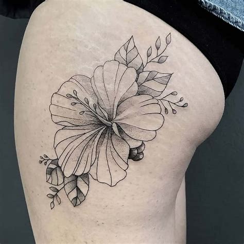 Top 61 Best Hawaiian Flower Tattoo Ideas 2021