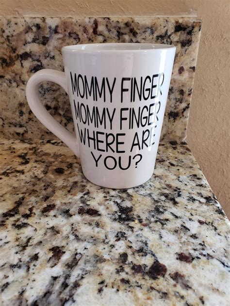 Mommy Finger Mommy Finger Where Are You Here I Am With Etsy