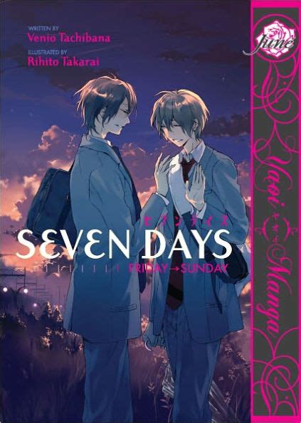 Seven Days Friday Sunday Yaoi Manga Nook Color Edition By Rihito