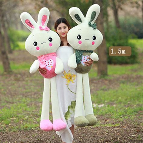 Fancytrader Big Soft Cut Bunny Plush Toy Stuffed Huge Giant Rabbit Doll
