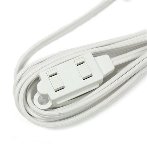 To wire the iec jack cut off the receptacle side of your 3 or 6 extension cord and then separate the two wires now its time to hook up your electronics. 12 ft 3 Outlet 2 Prong Indoor Wall Power AC Extension Cord ...